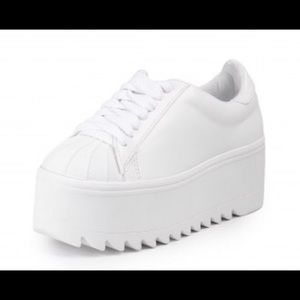 Jeffrey Campbell Synergy platform sneakers sz 9